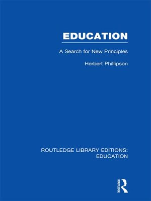 cover image of Education (RLE Edu K)